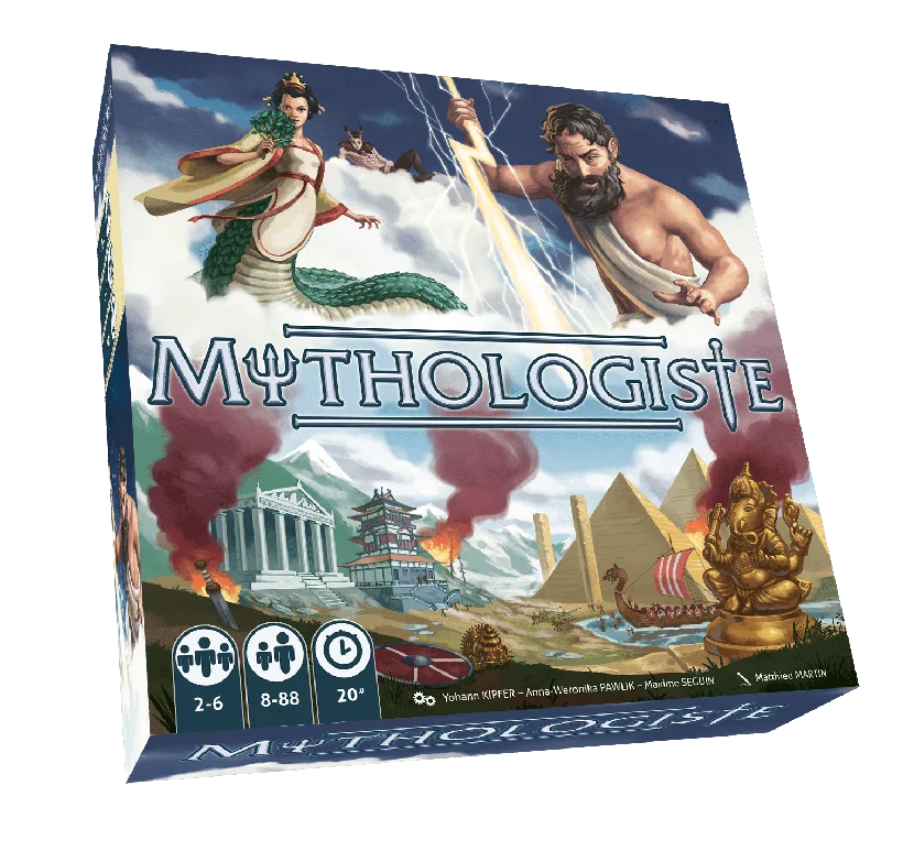 Boîte du jeu de société Mythologiste